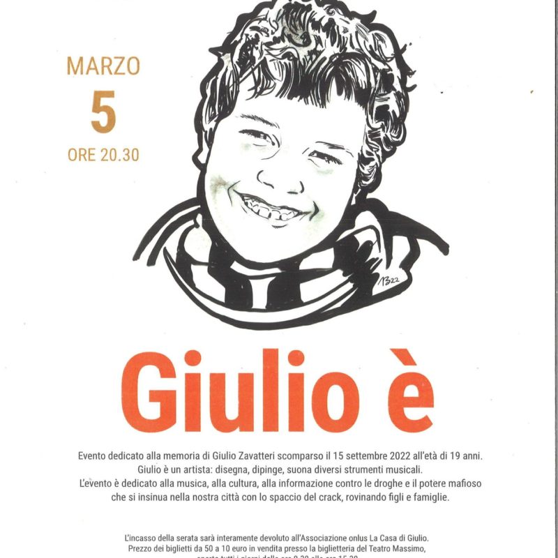 Al Teatro Massimo per beneficenza