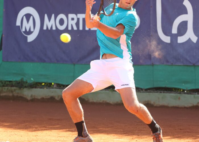 Challenger 75 Roma Garden: un ottimo Piraino cede solo al 3° set al belga De Loore nel match di ottavi di finale