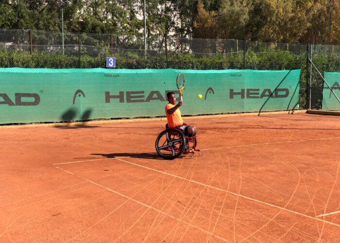 Campionati Italiani Assoluti Tennis Wheelchair. Nel singolare maschile approdano in semifinale le prime due teste di serie Scalvini e Cippo