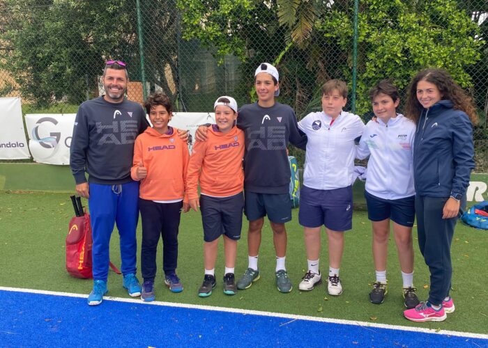 La squadra under 12 maschile in semifinale nel tabellone regionale