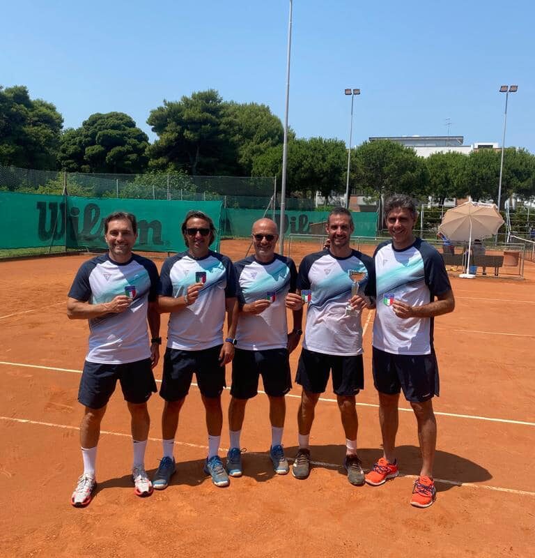 Il Ct Palermo si conferma campione d’Italia over 50. Schiacciata la concorrenza al Ct Cà del Moro Venezia