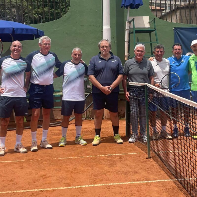 La squadra over 60 maschile vince a Messina il titolo regionale