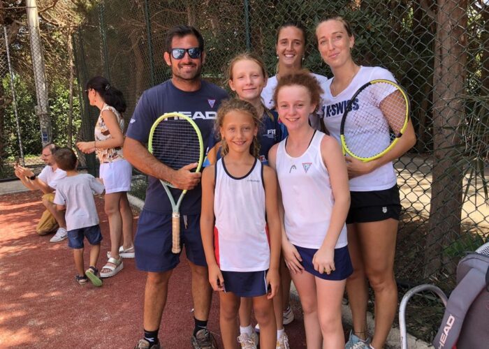 Al Palermo Ladies Open le bambine siciliane dagli 8 ai 10 anni incontrano le tenniste. Presenti 3 nostre tesserate