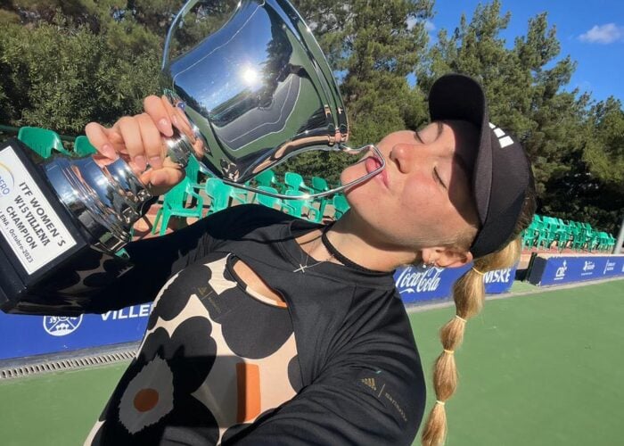 Gioia Abbagnato a Villena: 1° titolo in singolare per la 19enne