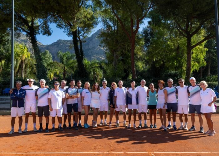 Svolta una sfida amichevole over 50 contro il Tc Parioli