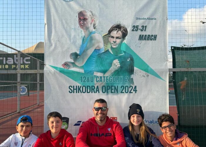 Circuito T.E under 12: in Albania quattro atleti del Ctp nel main draw