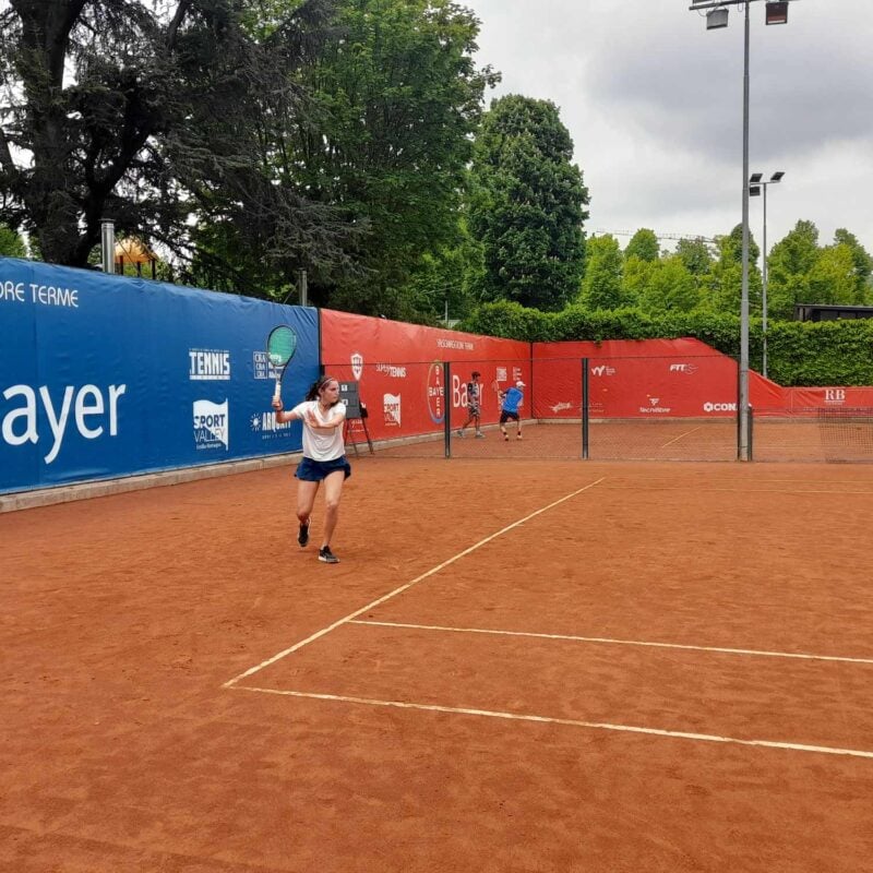 J200 Salsomaggiore: Allegra sconfitta al 1° turno dalla numero 2 del seeding Nilsson