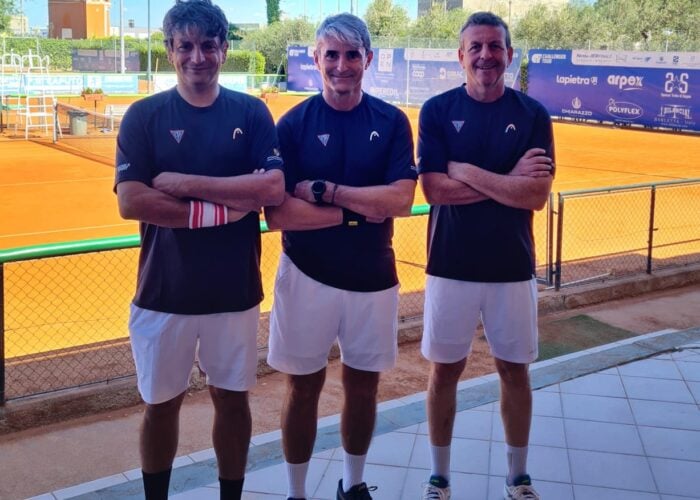 Tabellone nazionale over 55: buona la prima per il Ctp