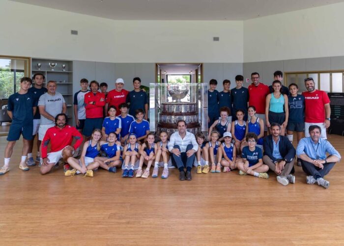 Ecco la Coppa Davis al Circolo