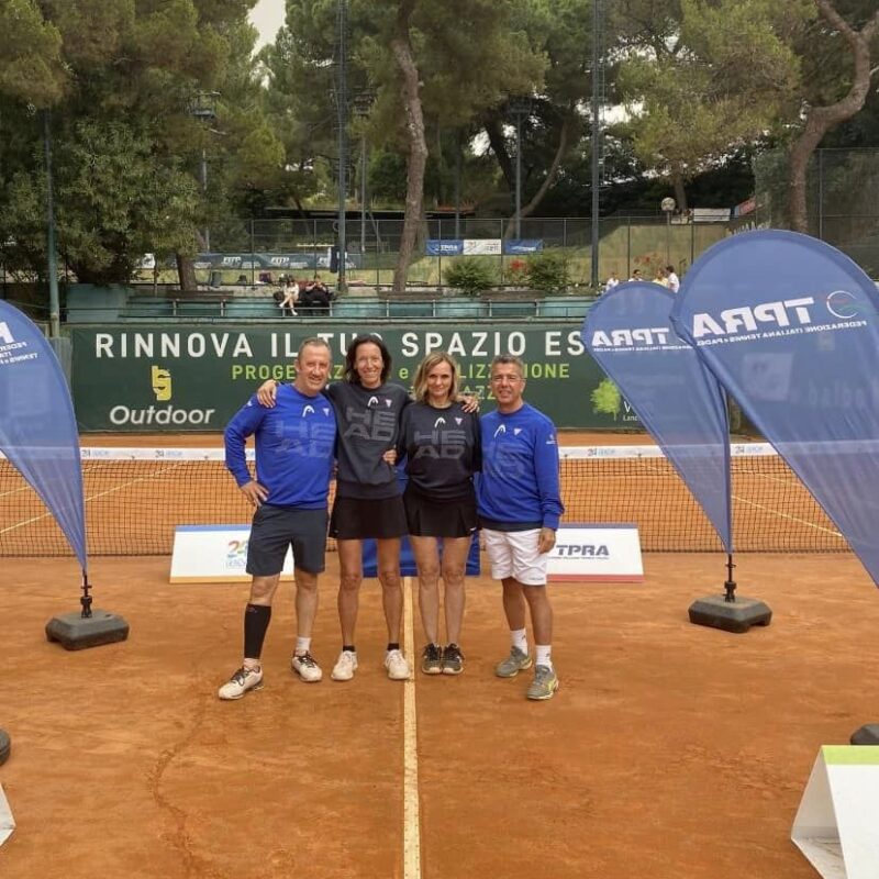 Ct Palermo secondo classificato nel Master nazionale Coppa di doppio misto Tpra