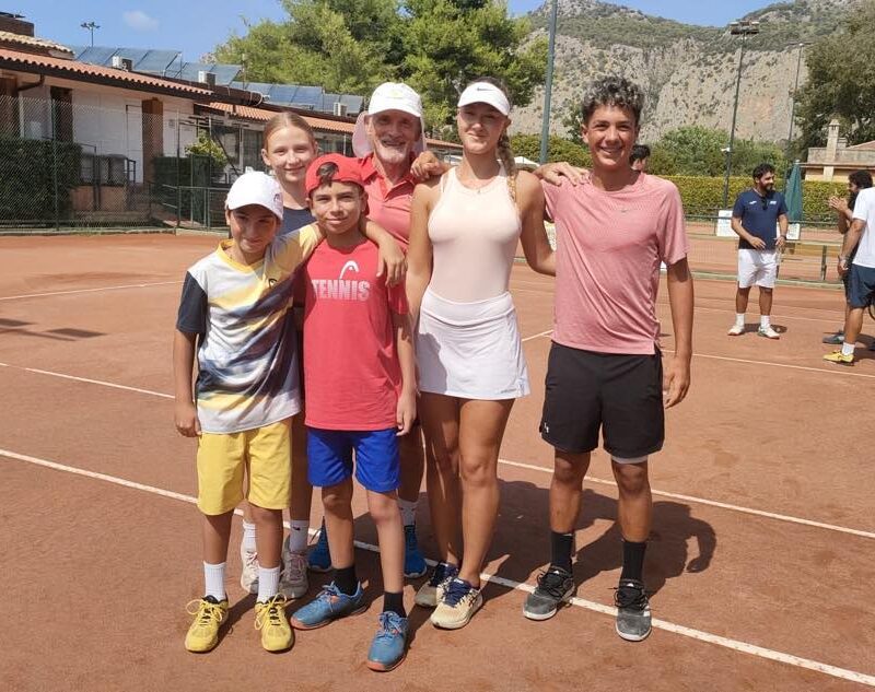 Cinque nostri ragazzi al TC2 per una settimana di allenamenti