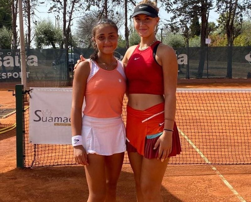 D’Amico in finale nel doppio ai campionati italiani und.15. Allegra fuori in “semi” in Slovenia