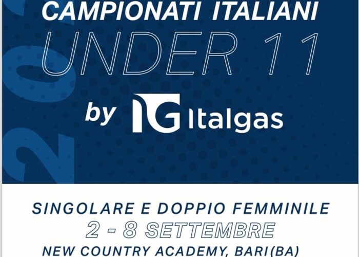 Campionati italiani giovanili: Freni e D’Amico ai quarti rispettivamente a Bari e a Roma