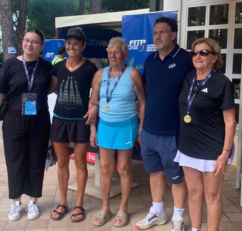 Campionati italiani senior: De Nicola finalista nel doppio over 70