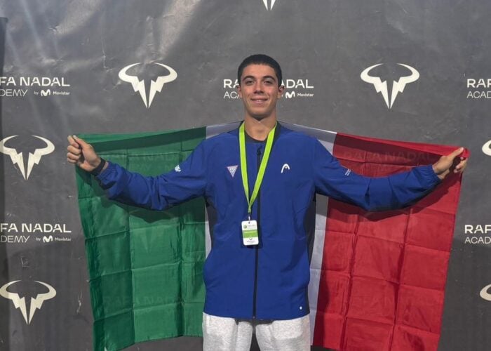 Maniscalco e il maltese Kuijt in gara alla Rafa Nadal Tennis Academy per un torneo giovanile