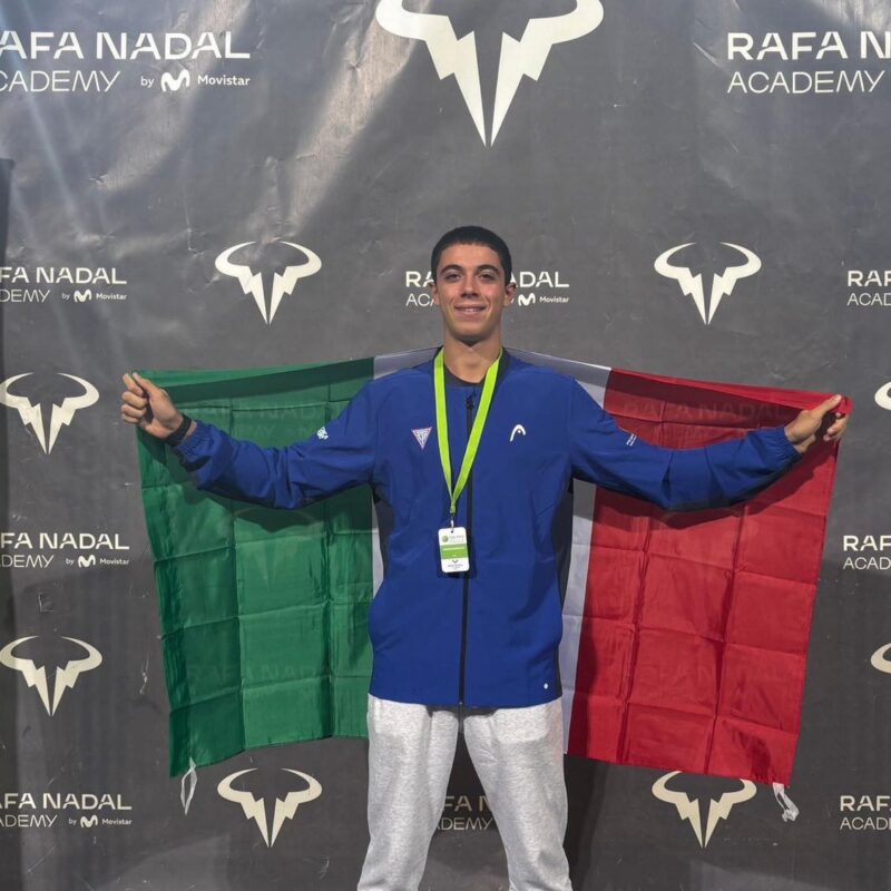 Maniscalco e il maltese Kuijt in gara alla Rafa Nadal Tennis Academy per un torneo giovanile