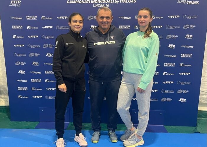 Allegra in finale ai campionati italiani under 16 by Italgas. Fiorillo sconfitta in semi da Zocco