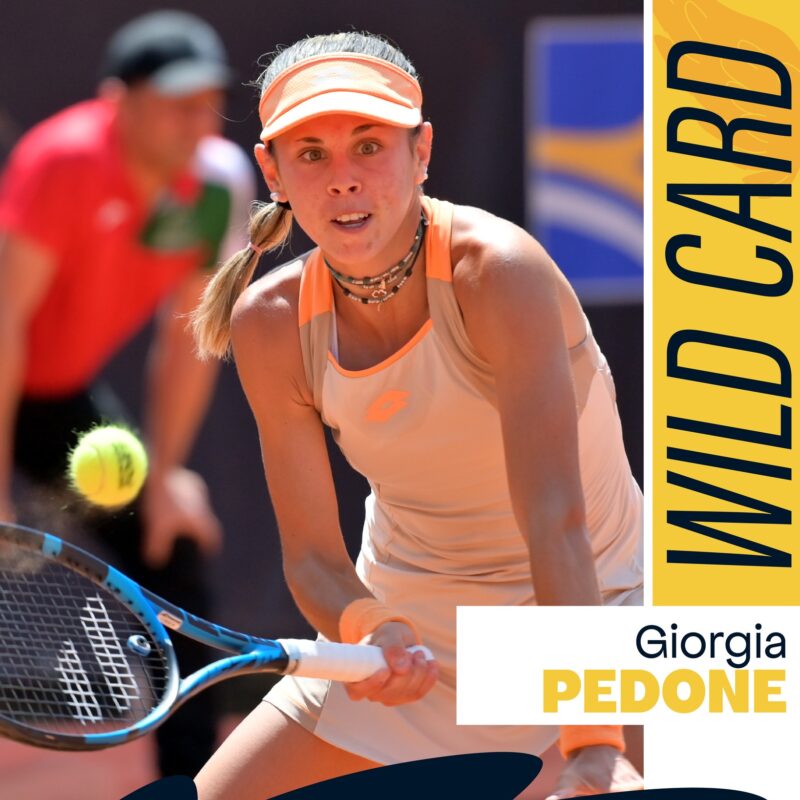 Wild card per Pedone nel main draw degli IBI25