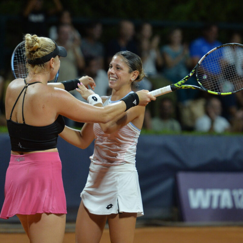 Wta 125 Palermo: Pedone e Abbagnato annullano 8 matchpoint a Grant – Ambrosio e accedono ai quarti del doppio