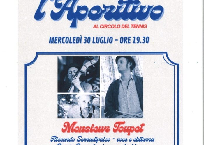 Mercoledì 30 luglio, ultimo appuntamento con la rassegna “luglio musicale”