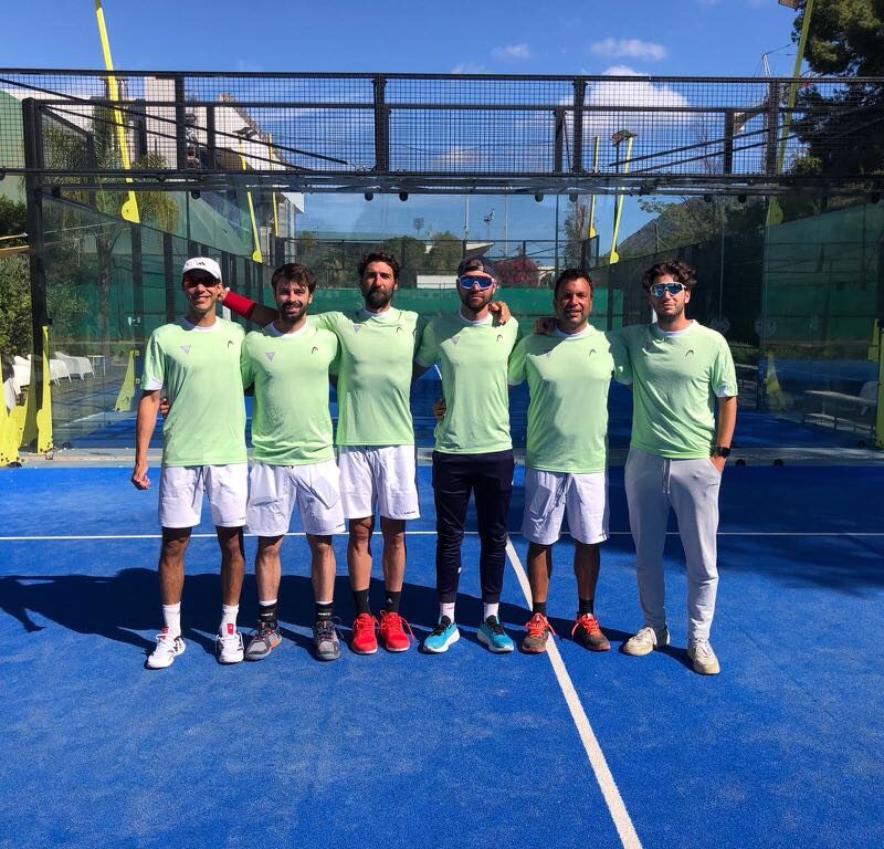 Serie C maschile padel: la compagine maschile “a” in attesa di conoscere la rivale nel 1° turno del tabellone nazionale