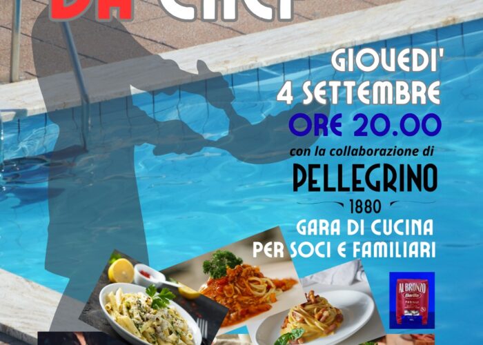 Chef per un giorno: evento rinviato a data da destinarsi