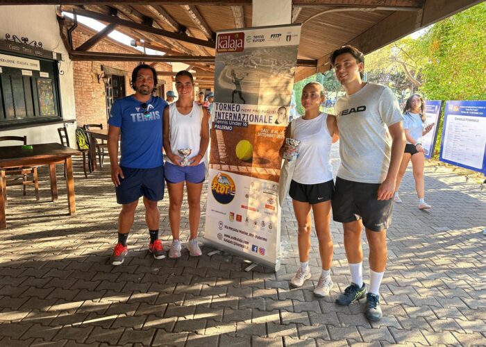 Petrotta finalista nel doppio al Tc Kalaja, Tennis Europe under 16