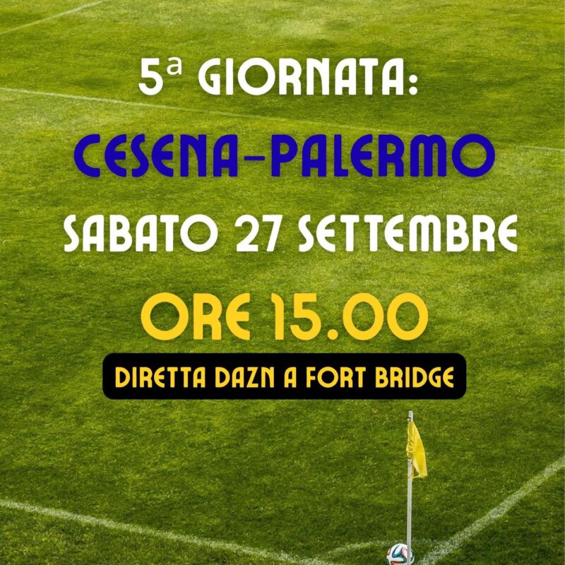 Le partite del Palermo Calcio al Circolo