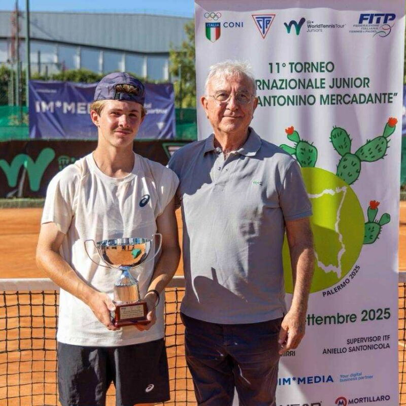 Lo svizzero Thomas batte in tre set Ricci e vince l’undicesima edizione del Trofeo Mercadante