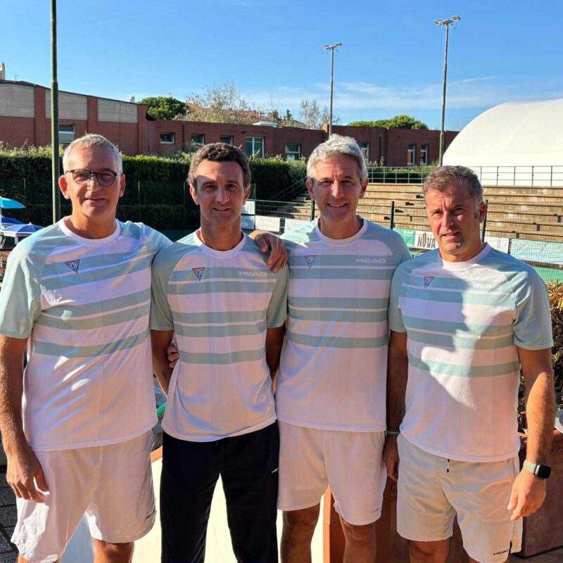 Niente final four per la squadra over 45 maschile limitato 4.3 battuta a Livorno