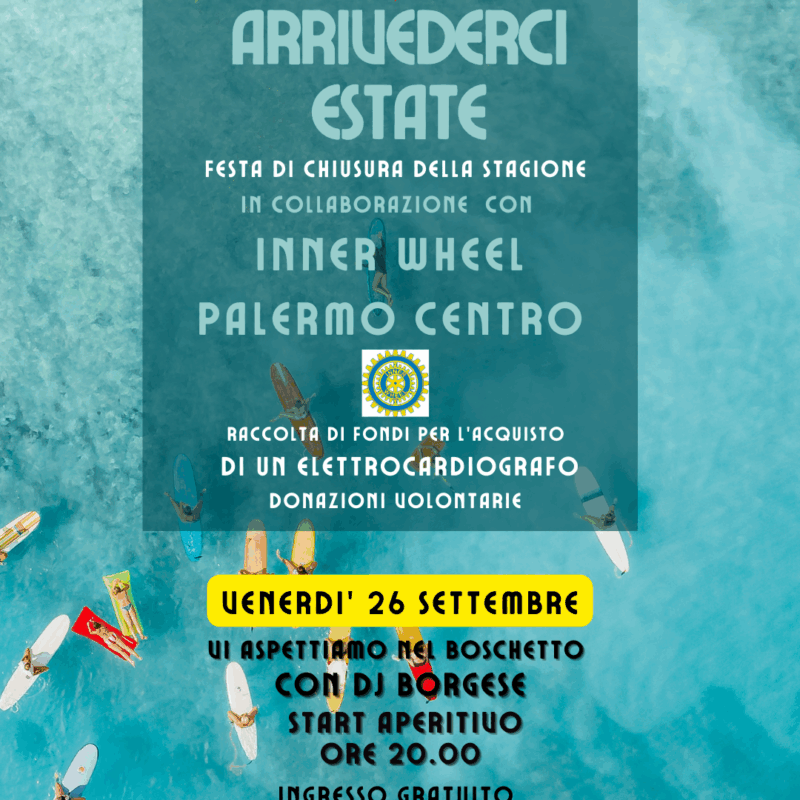 Questa sera dalle 20, la Festa di fine estate (++EVENTO ANNULLATO CAUSA MALTEMPO++)