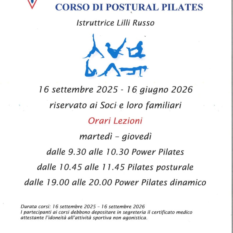 Corso di Postural Pilates con Lilly Russo