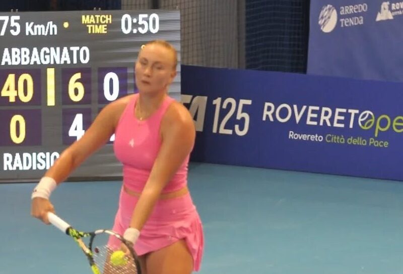 Abbagnato al turno finale delle qualificazioni al Wta 125 di Rovereto