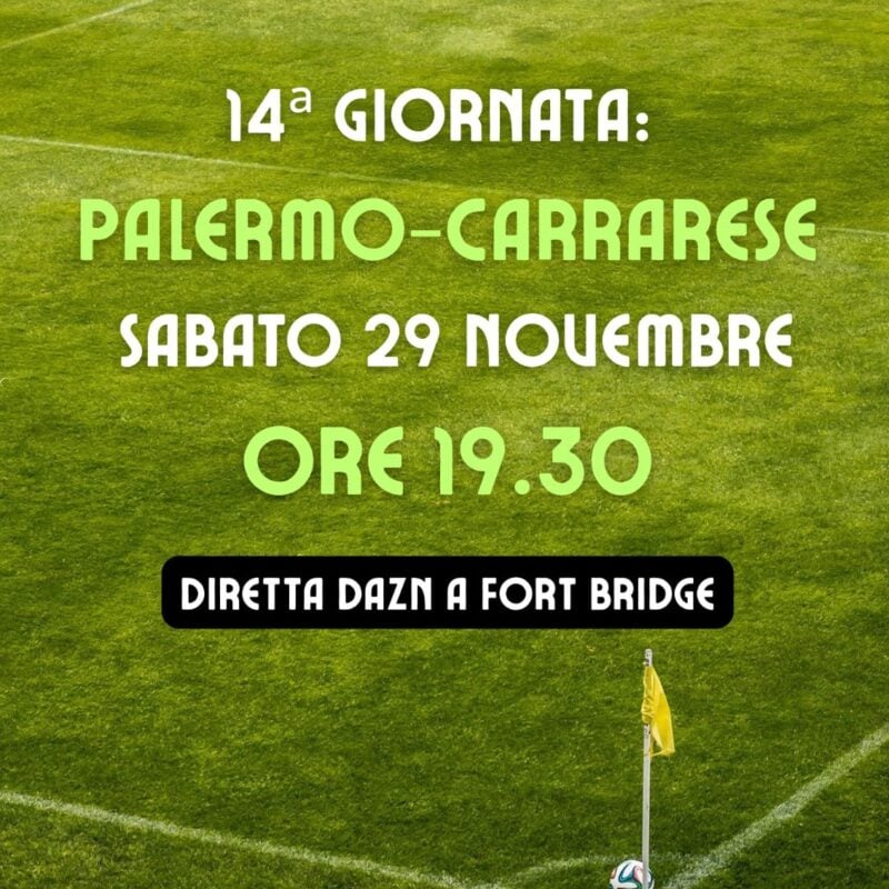 Le partite del Palermo Calcio al Circolo