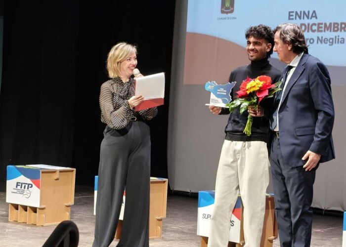 Festa delle Racchette siciliane: “Premio impresa dell’anno” a Luca Potenza