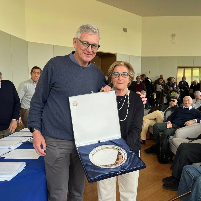 Premio alla carriera per la socia Lidia De Nicola, 39 i titoli italiani per lei