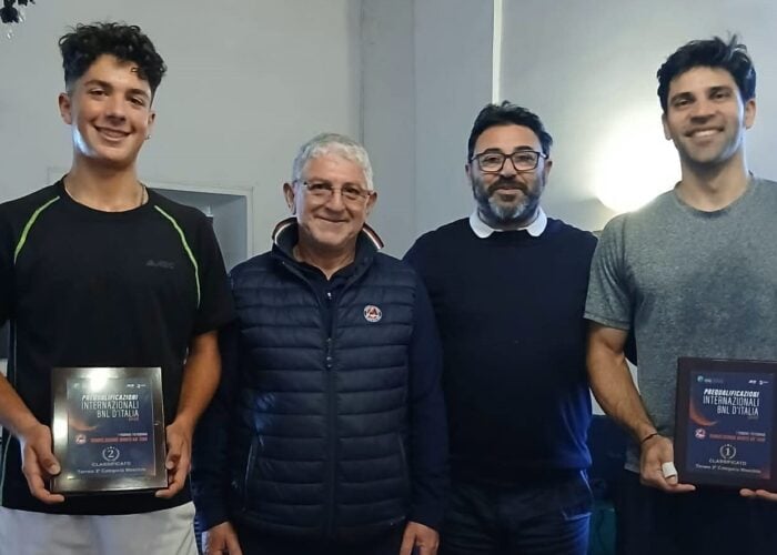 Bnl Open Catania, Carroccio finalista nella conclusione del tabellone di 3^ categoria